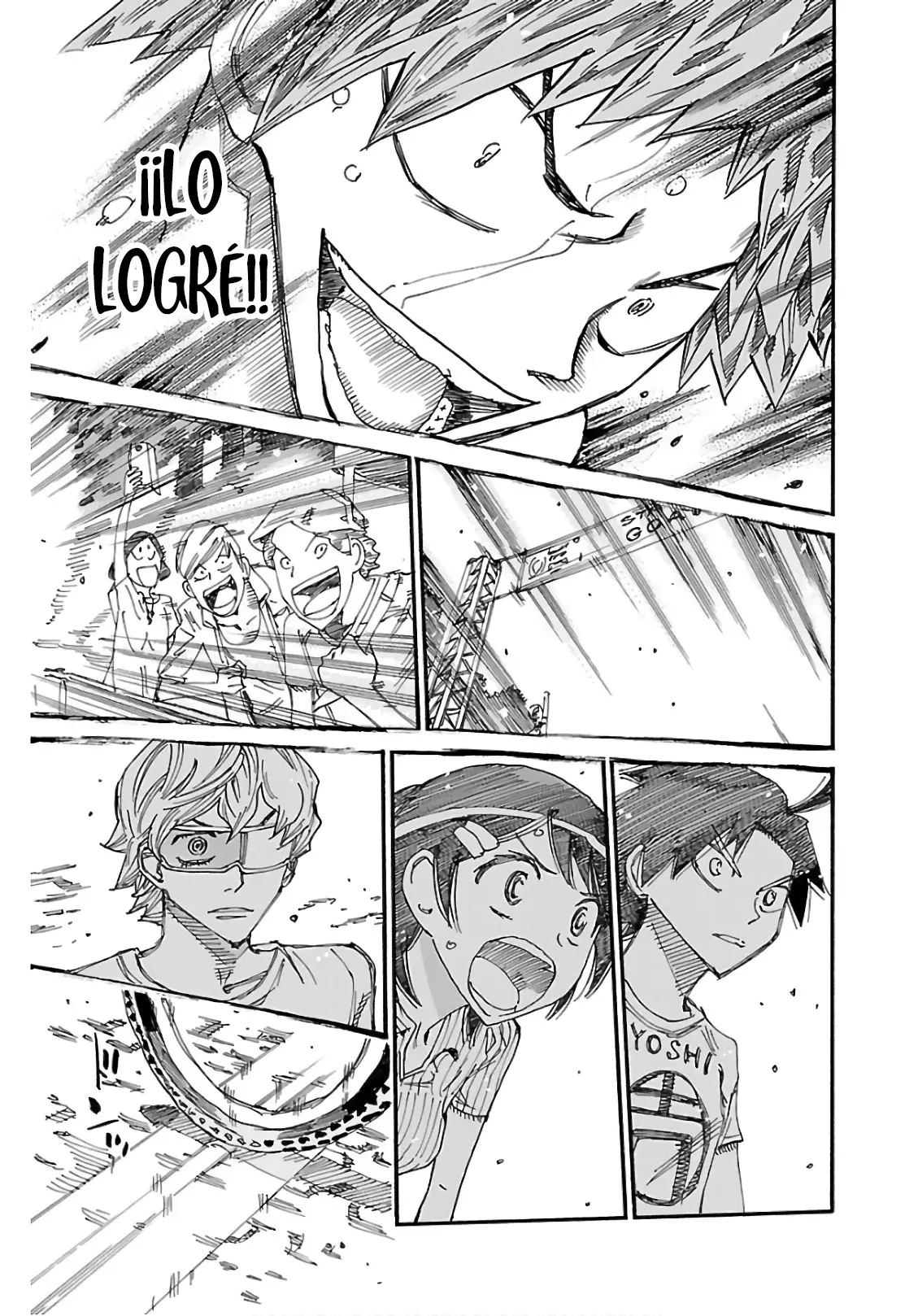 Yowamushi Pedal Capitulo 600: ¡¡Ruedas saltando hacia la línea de meta!! página 25
