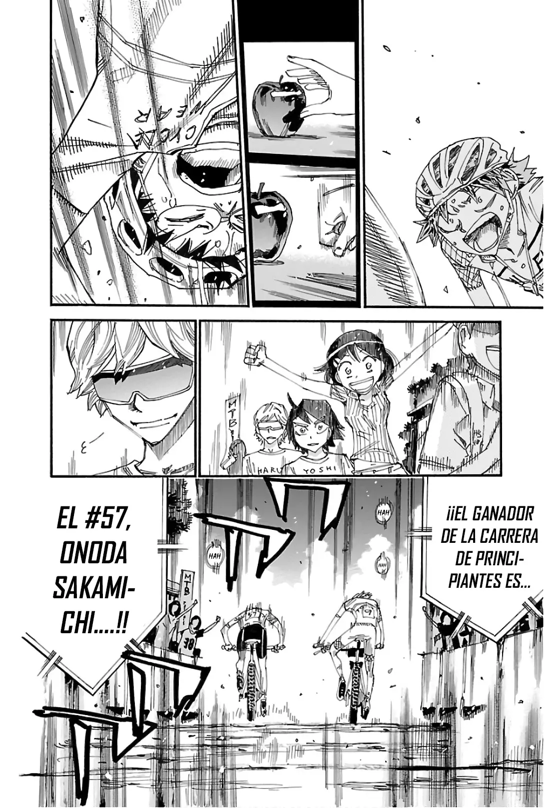 Yowamushi Pedal Capitulo 600: ¡¡Ruedas saltando hacia la línea de meta!! página 27