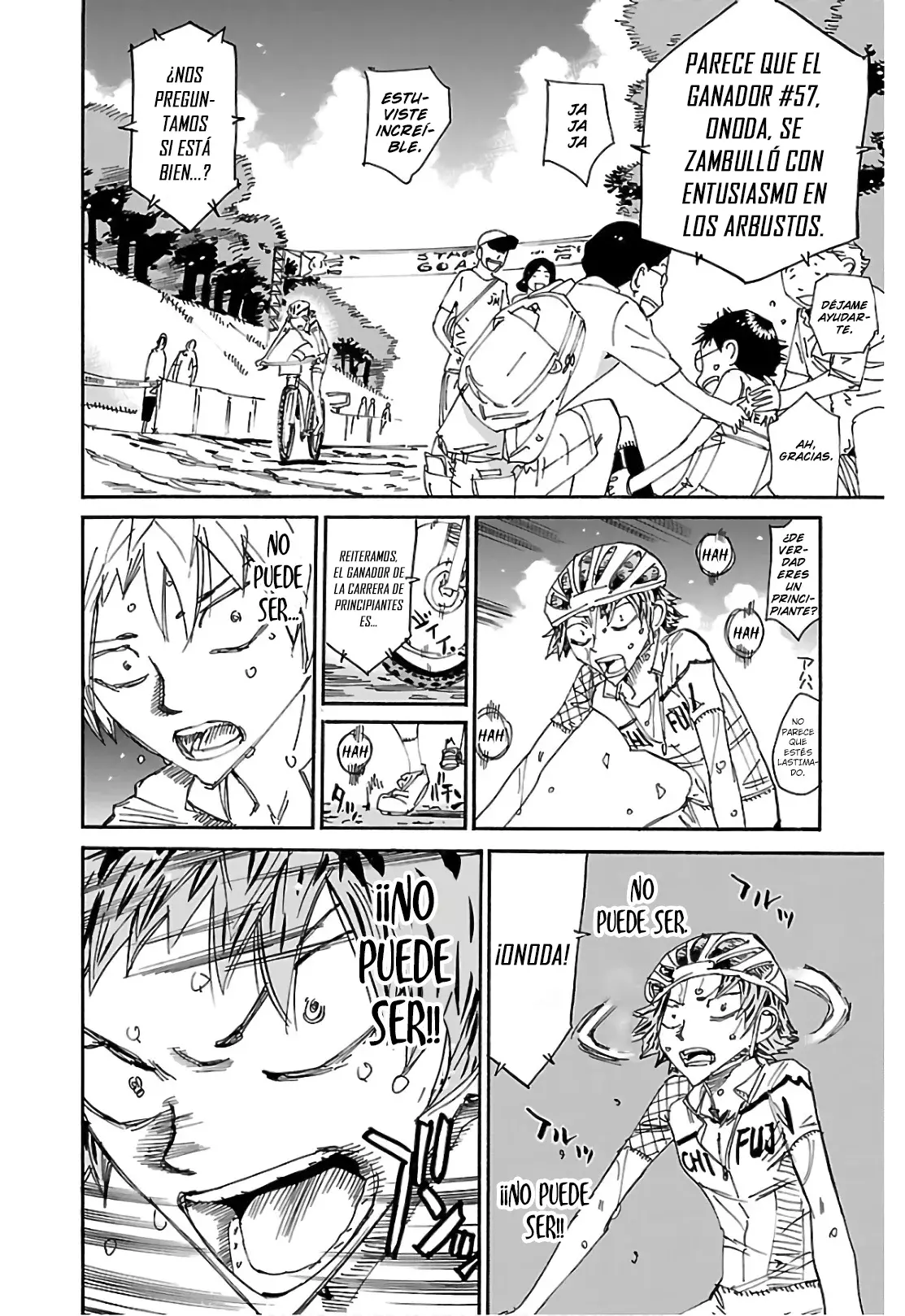 Yowamushi Pedal Capitulo 601: Contemplando el cielo azul página 10