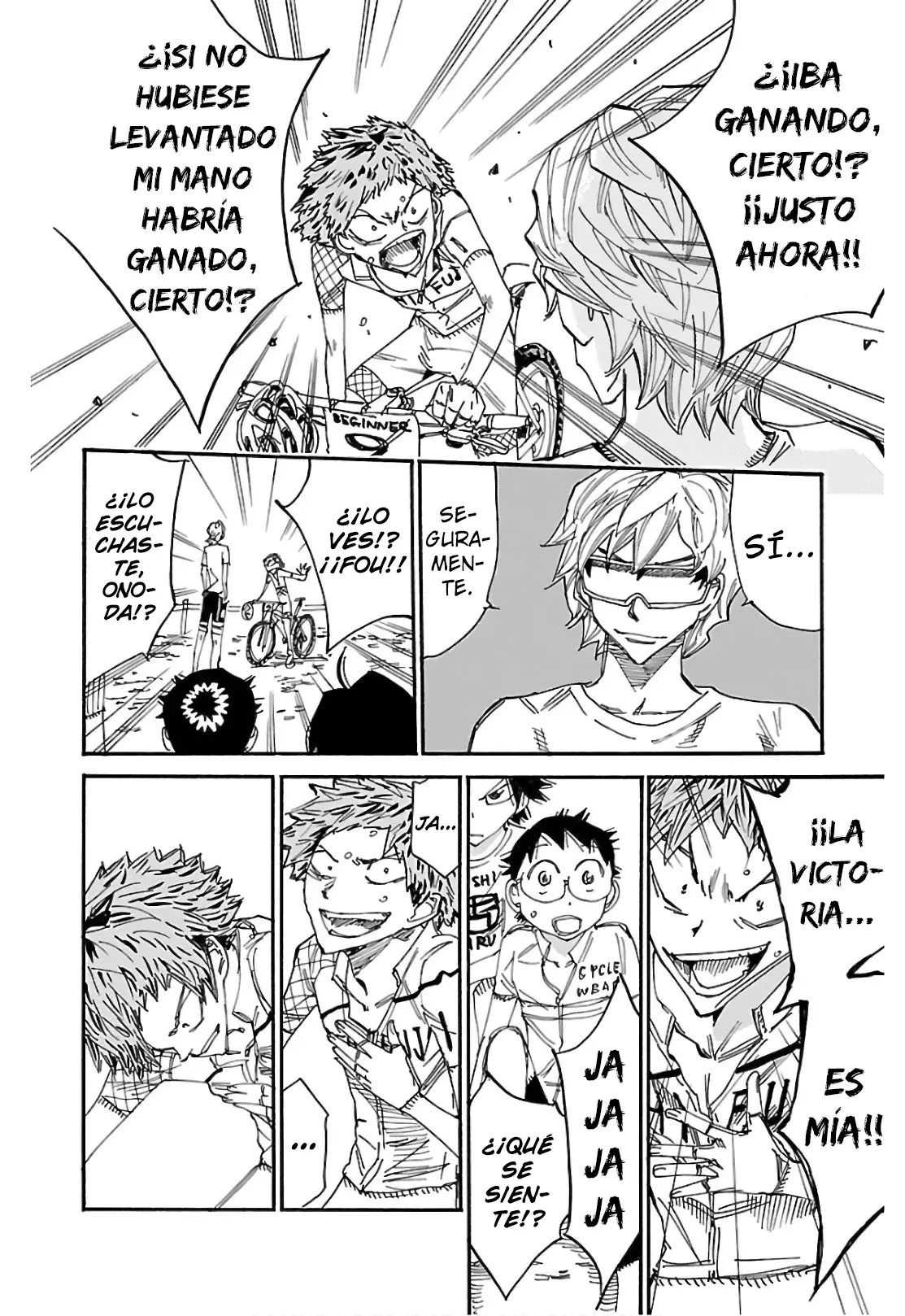 Yowamushi Pedal Capitulo 601: Contemplando el cielo azul página 14