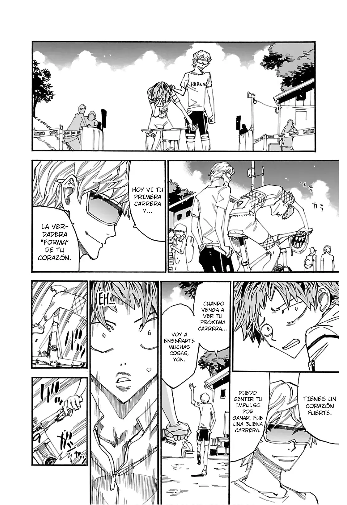 Yowamushi Pedal Capitulo 601: Contemplando el cielo azul página 16