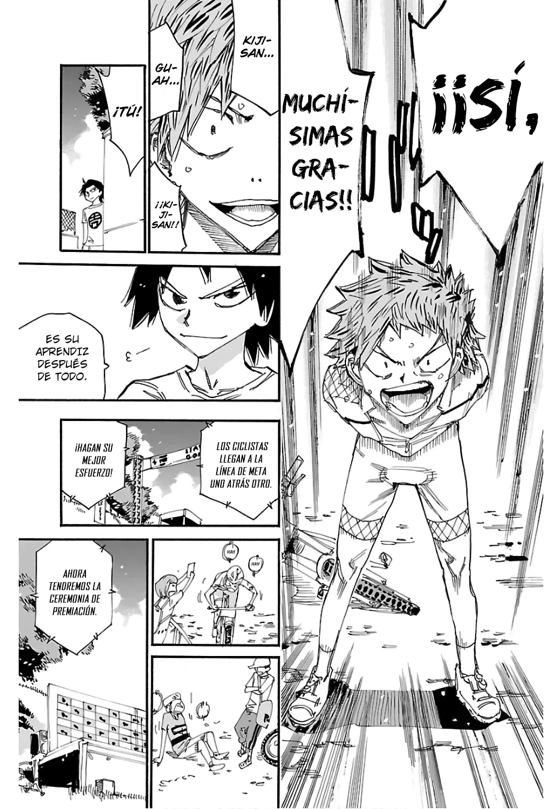 Yowamushi Pedal Capitulo 601: Contemplando el cielo azul página 17