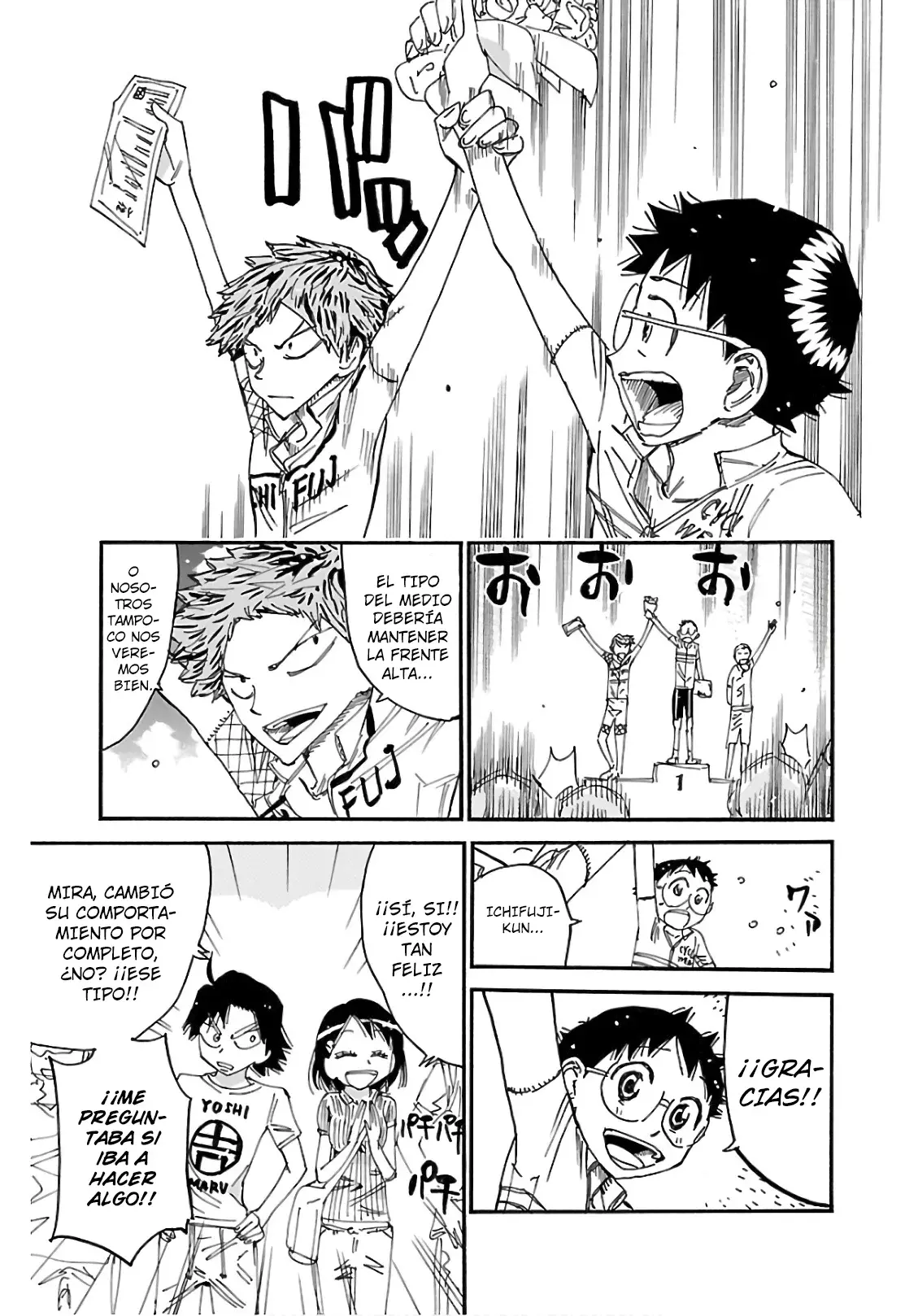 Yowamushi Pedal Capitulo 601: Contemplando el cielo azul página 19