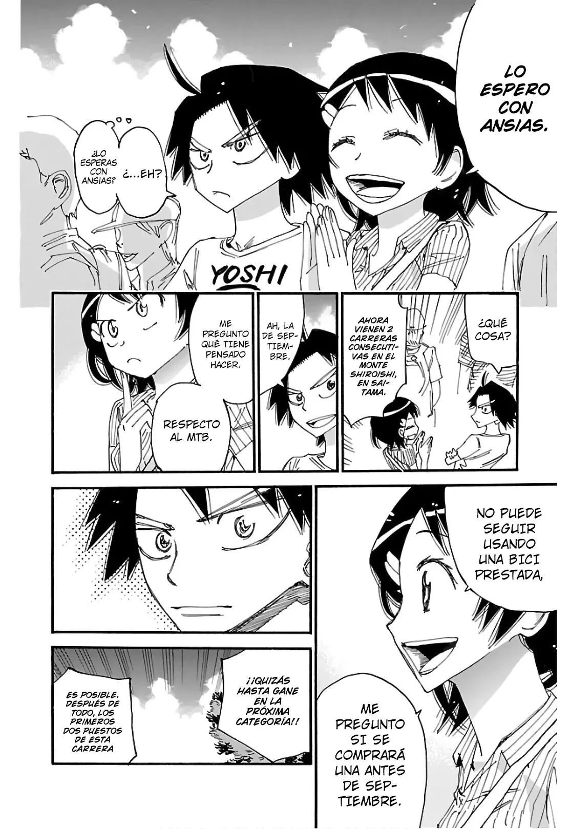 Yowamushi Pedal Capitulo 601: Contemplando el cielo azul página 20