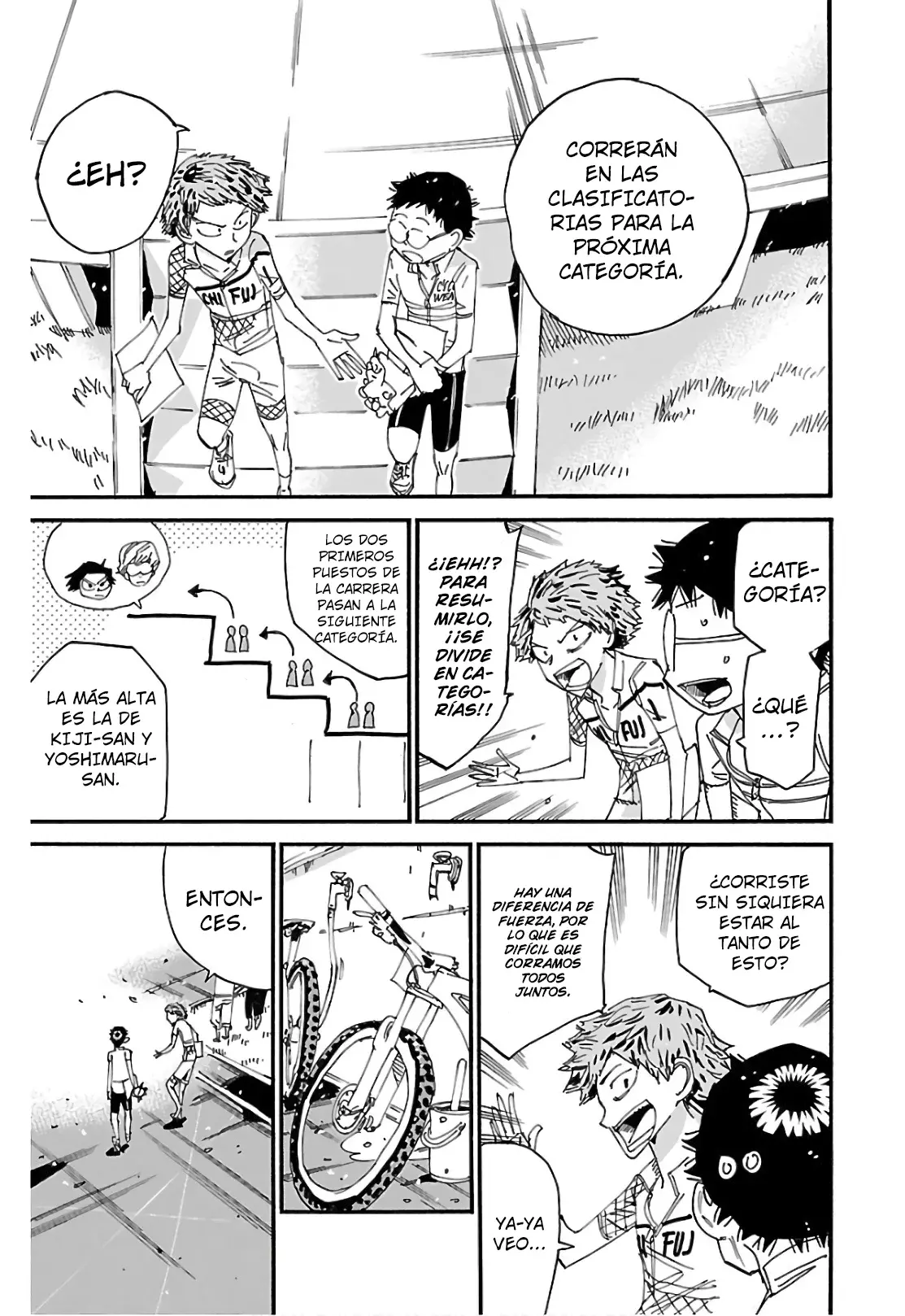 Yowamushi Pedal Capitulo 601: Contemplando el cielo azul página 21