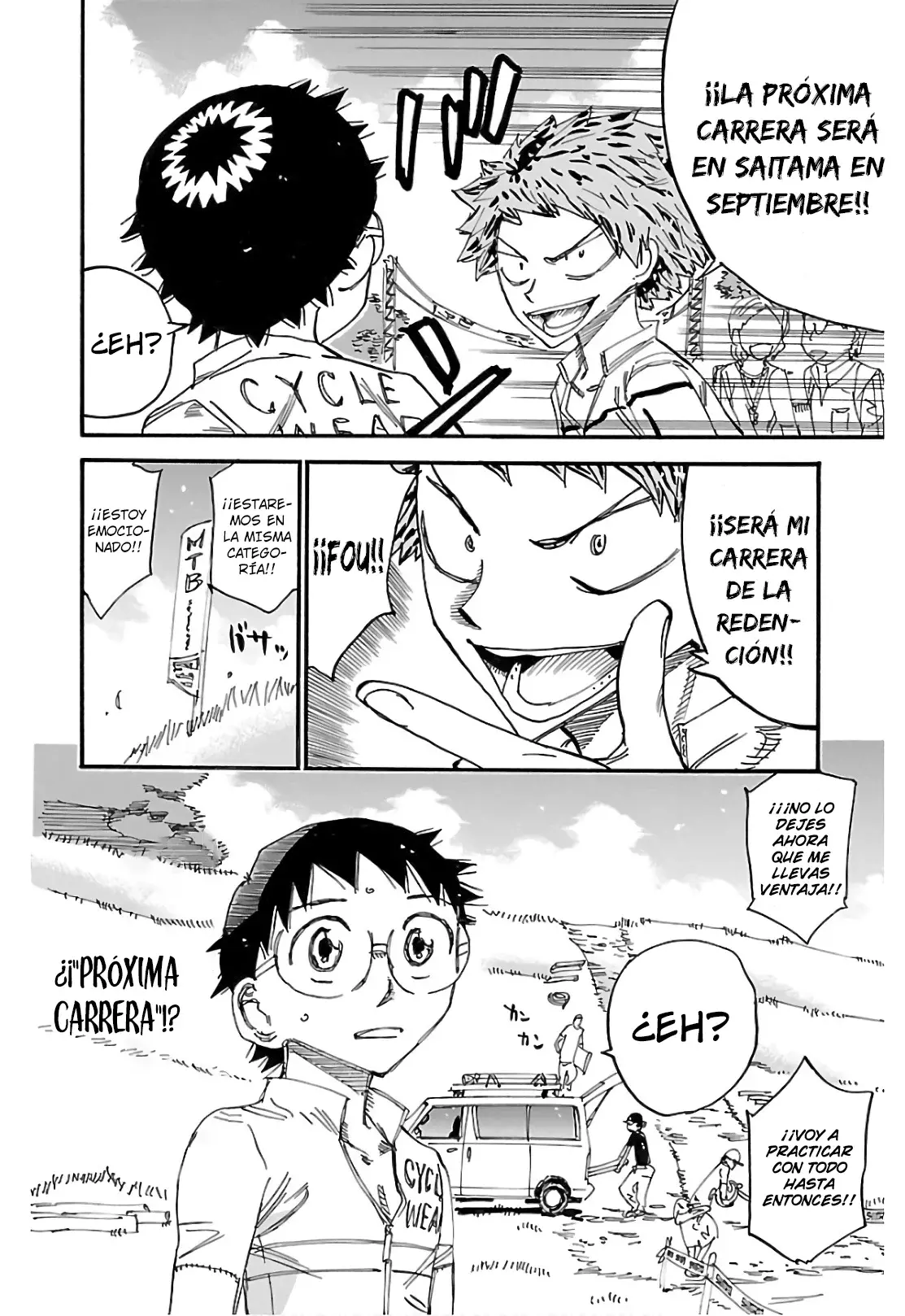 Yowamushi Pedal Capitulo 601: Contemplando el cielo azul página 22