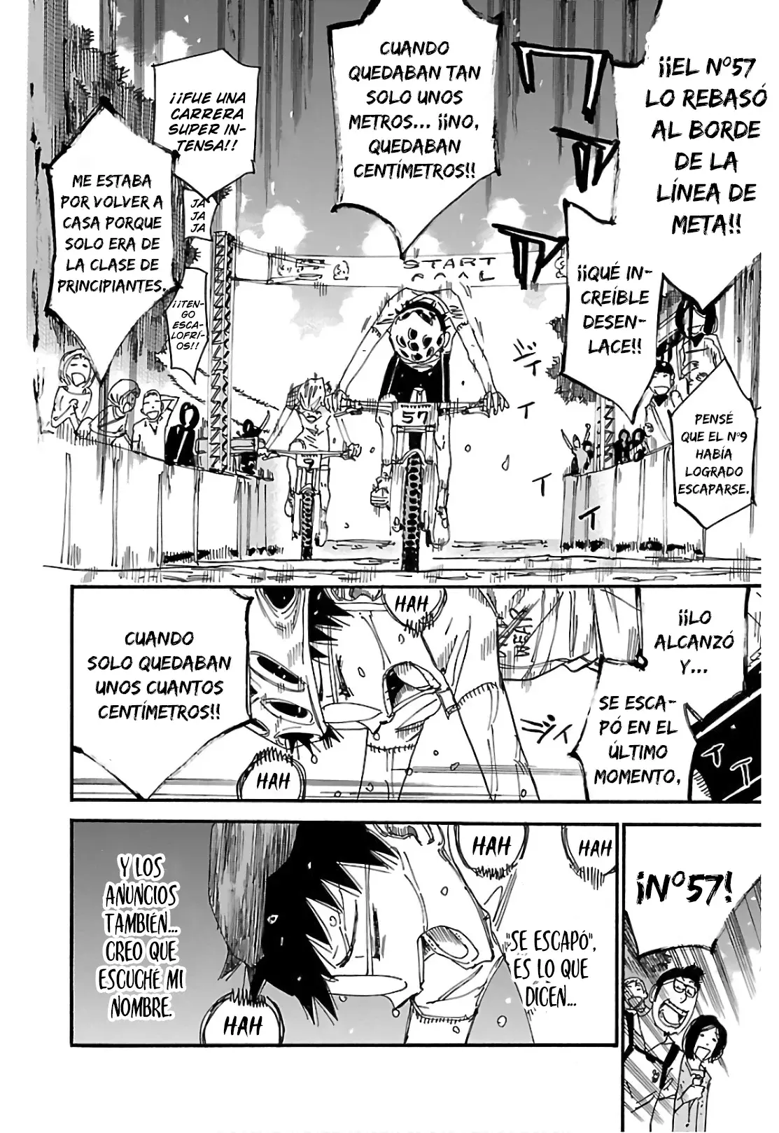 Yowamushi Pedal Capitulo 601: Contemplando el cielo azul página 7