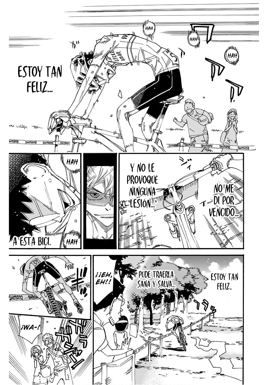 Yowamushi Pedal Capitulo 601: Contemplando el cielo azul página 8