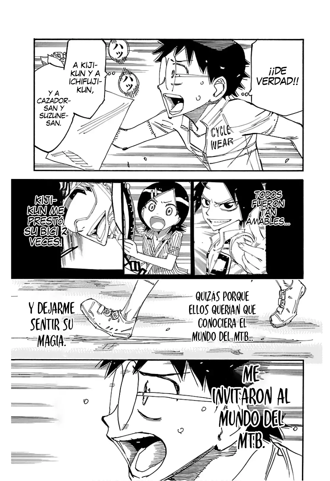 Yowamushi Pedal Capitulo 602: Cada uno por su lado. página 10
