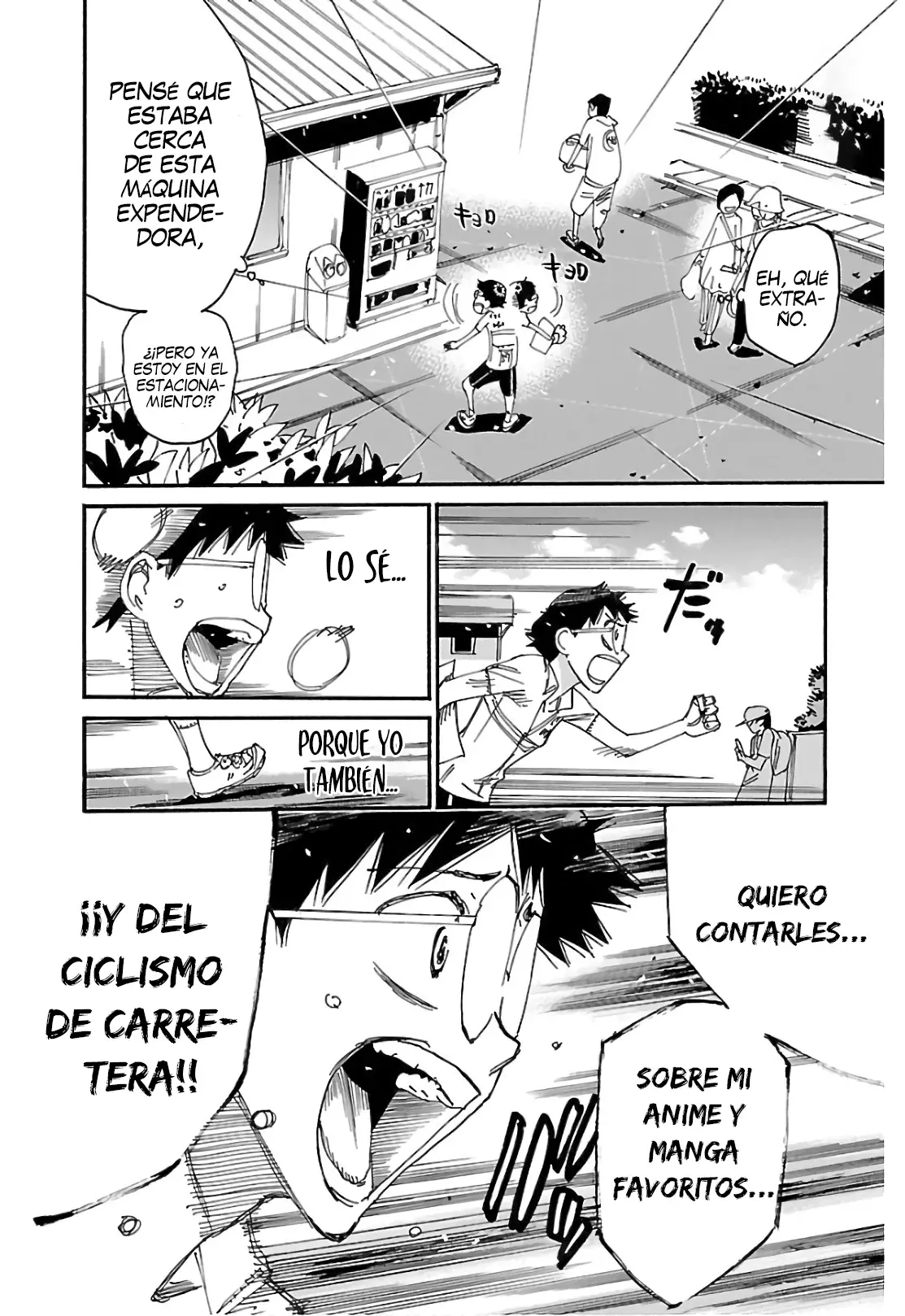 Yowamushi Pedal Capitulo 602: Cada uno por su lado. página 11