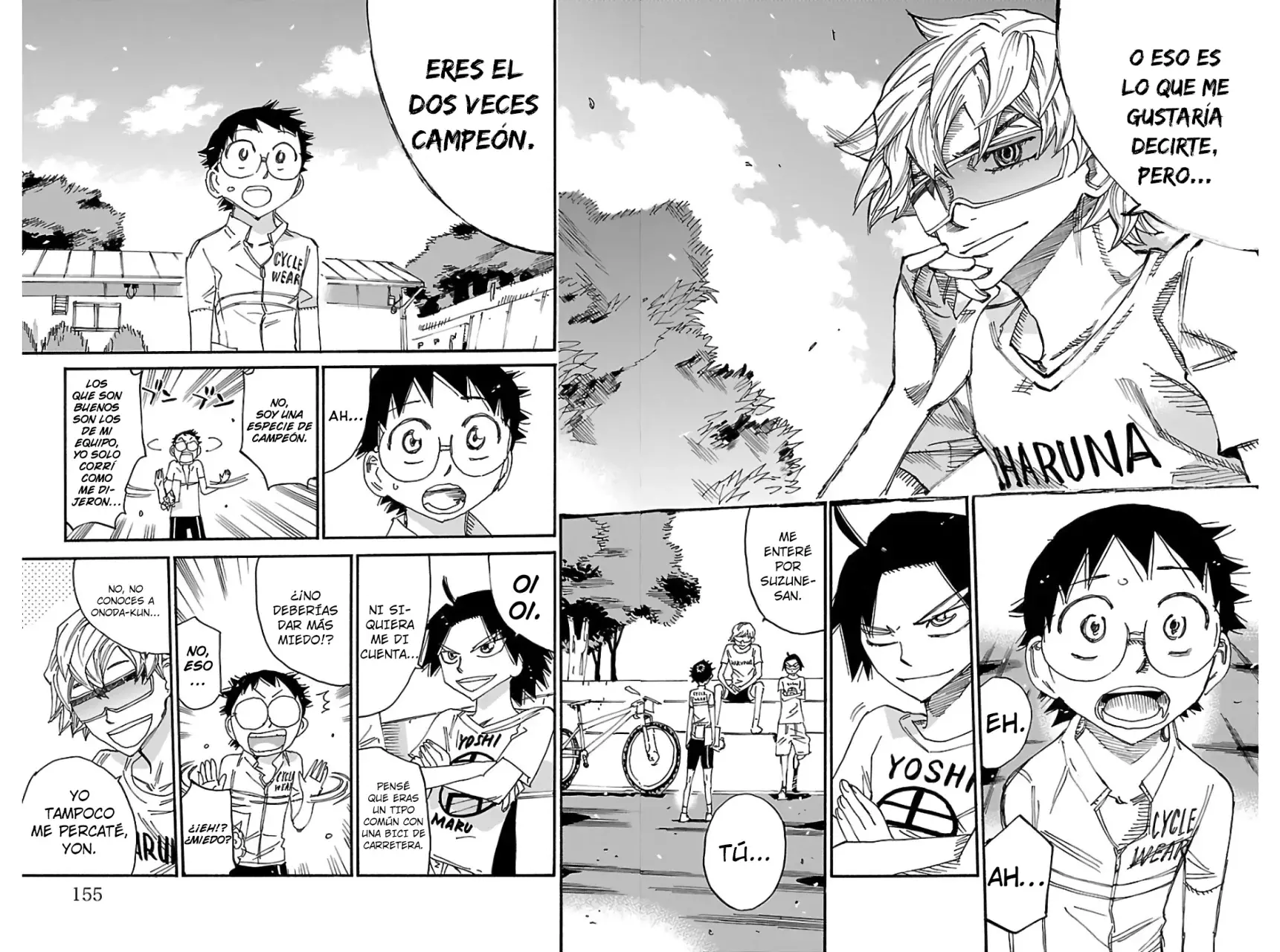 Yowamushi Pedal Capitulo 602: Cada uno por su lado. página 14