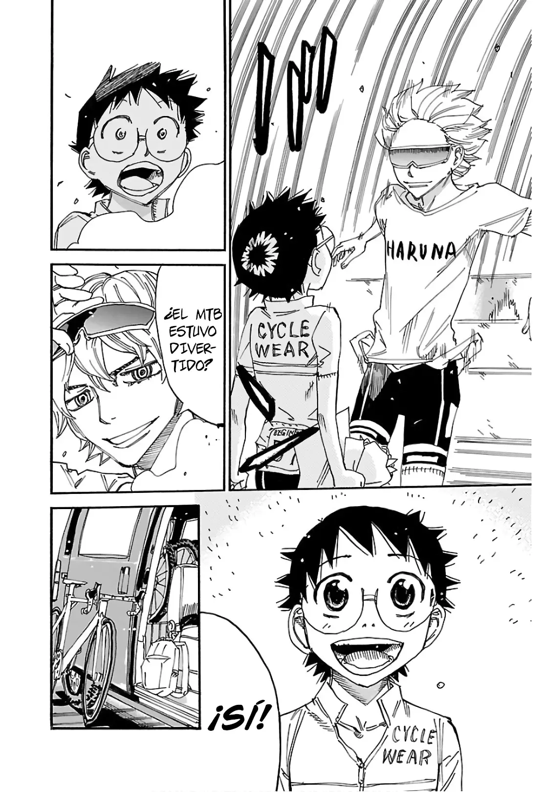 Yowamushi Pedal Capitulo 602: Cada uno por su lado. página 17