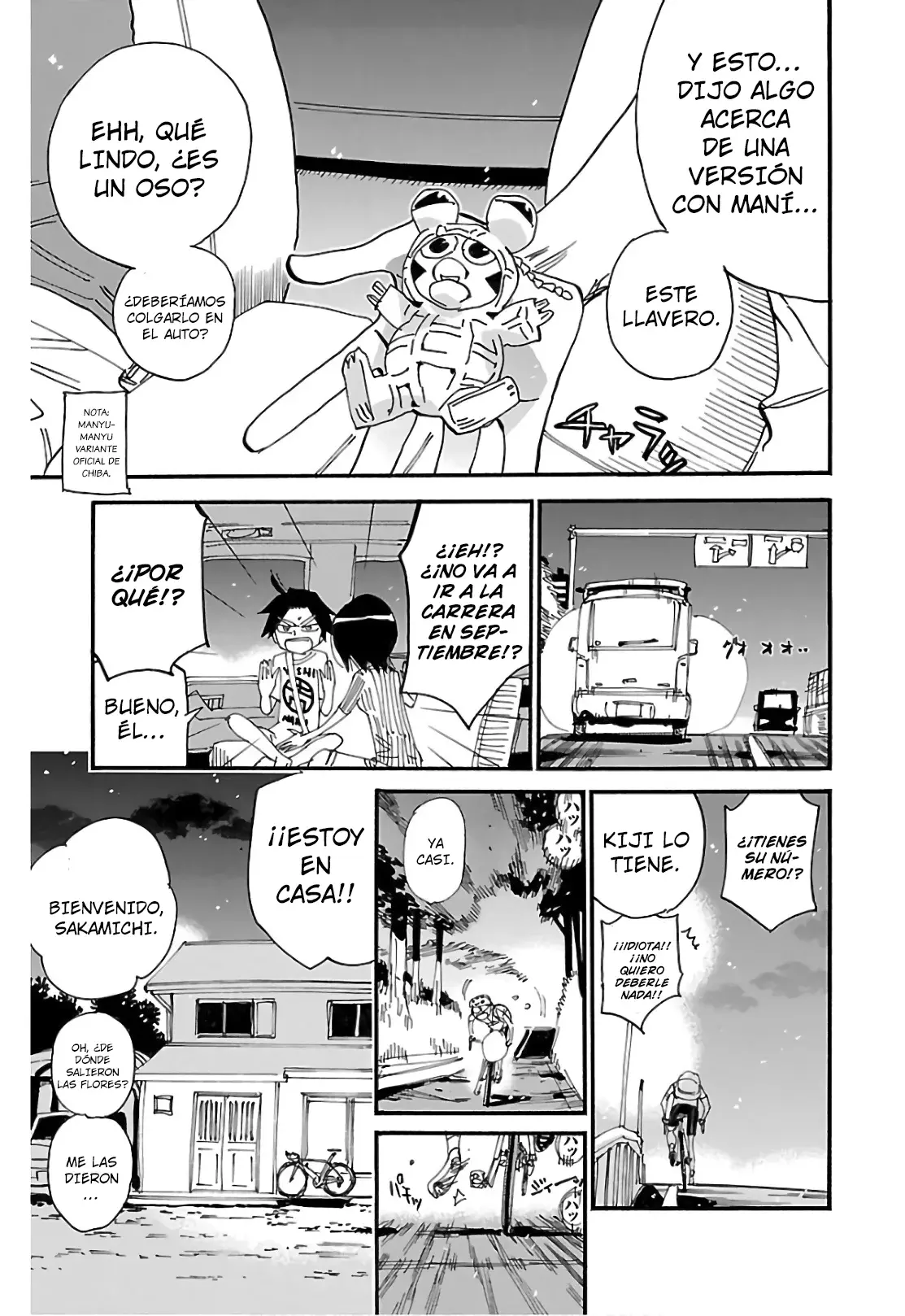 Yowamushi Pedal Capitulo 602: Cada uno por su lado. página 23