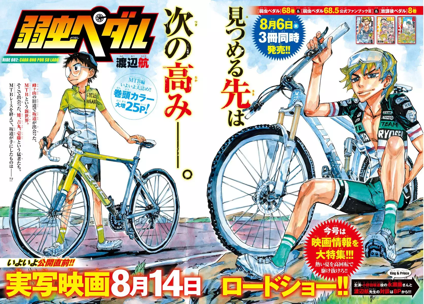 Yowamushi Pedal Capitulo 602: Cada uno por su lado. página 4