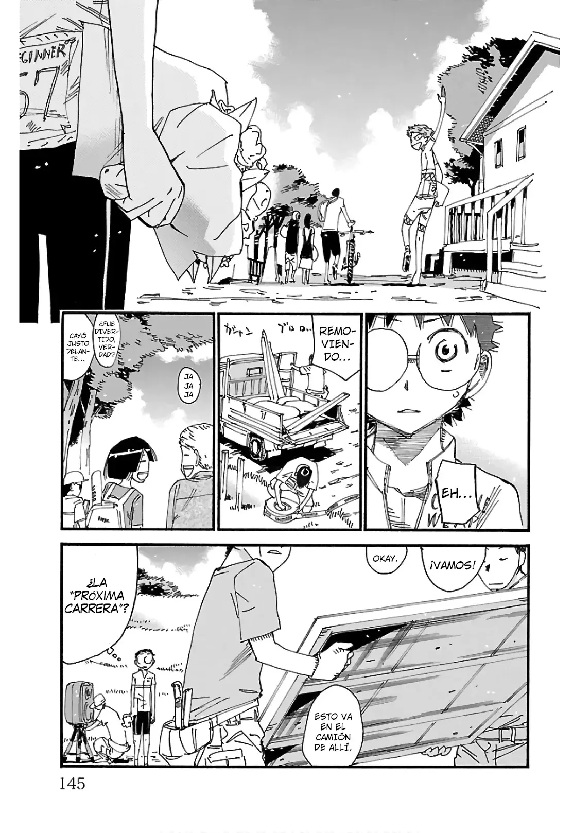 Yowamushi Pedal Capitulo 602: Cada uno por su lado. página 7