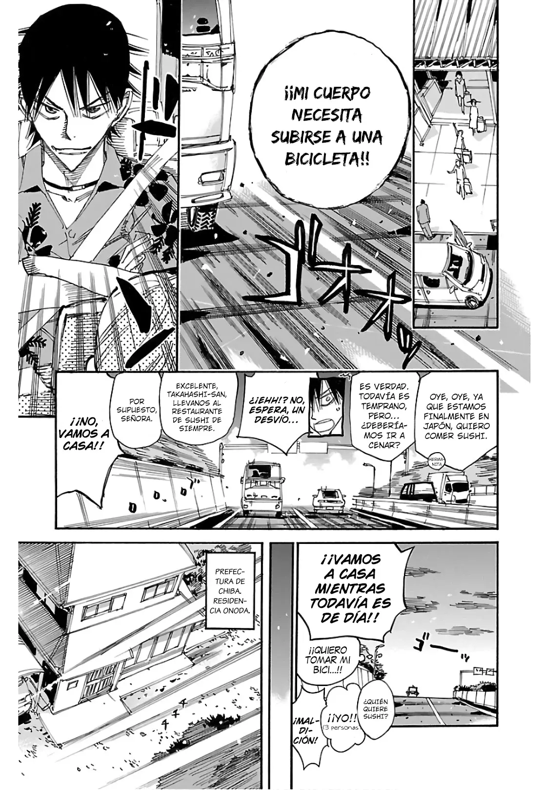 Yowamushi Pedal Capitulo 603: Un nuevo comienzo. página 7