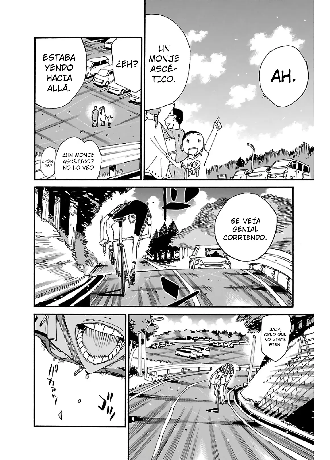 Yowamushi Pedal Capitulo 604: Un rayo de luz. página 11