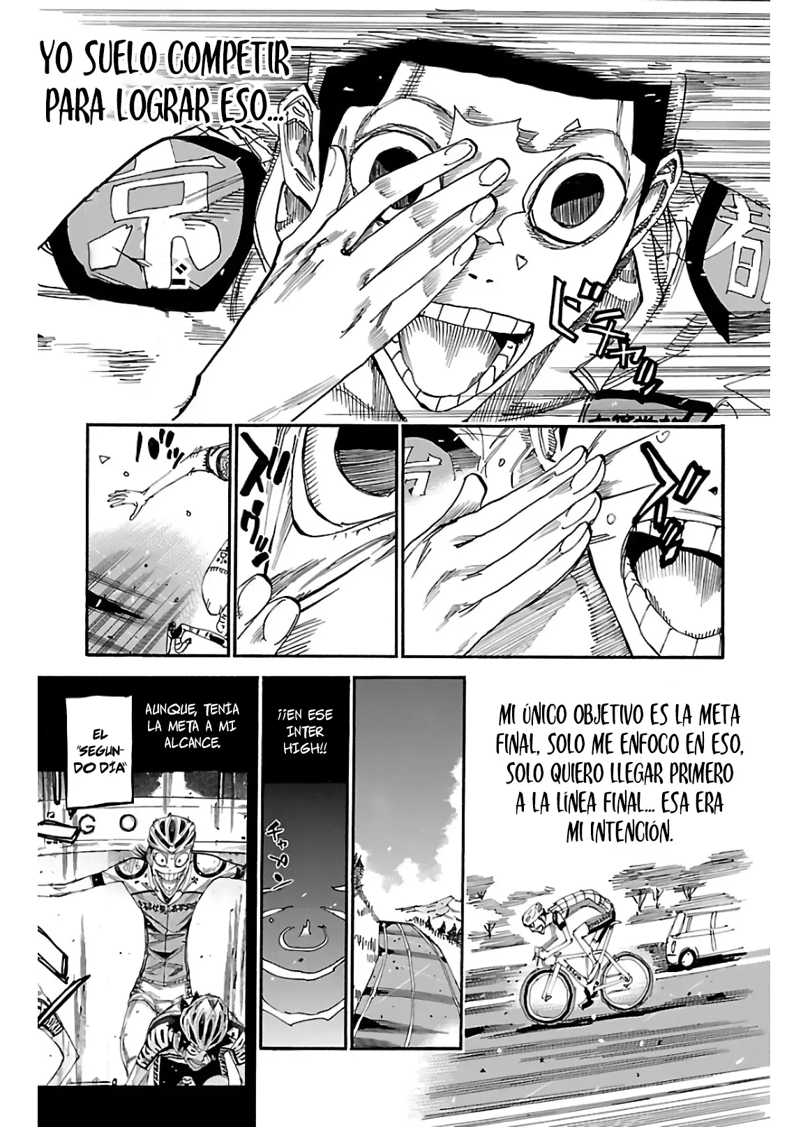 Yowamushi Pedal Capitulo 604: Un rayo de luz. página 14