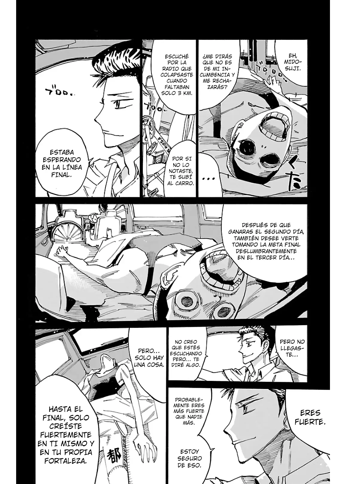 Yowamushi Pedal Capitulo 604: Un rayo de luz. página 21