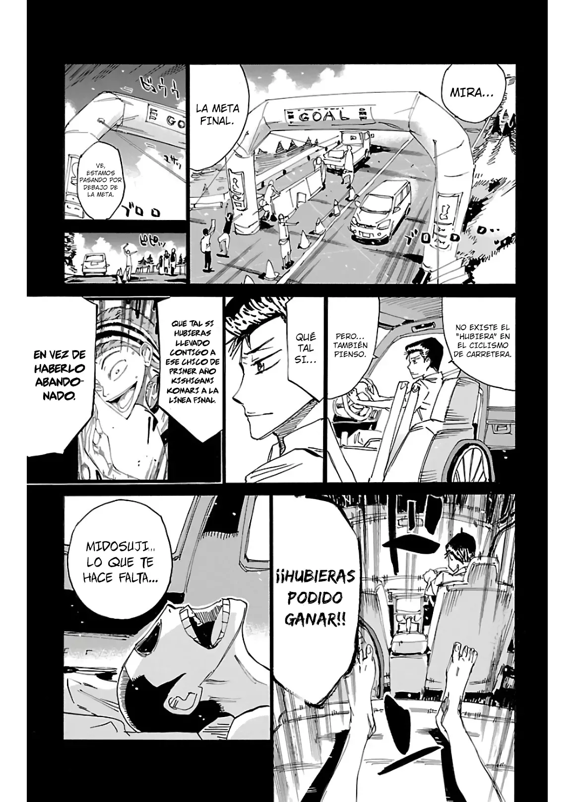 Yowamushi Pedal Capitulo 604: Un rayo de luz. página 22