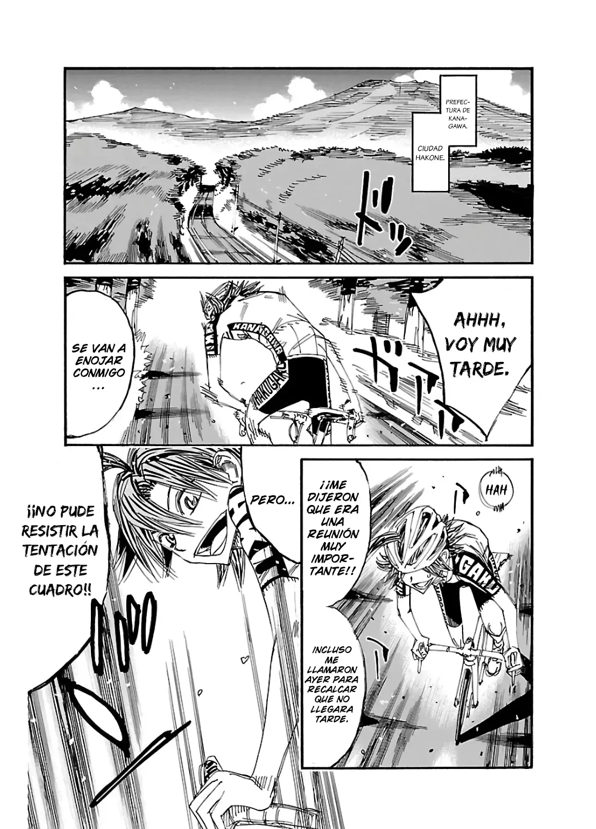 Yowamushi Pedal Capitulo 604: Un rayo de luz. página 24