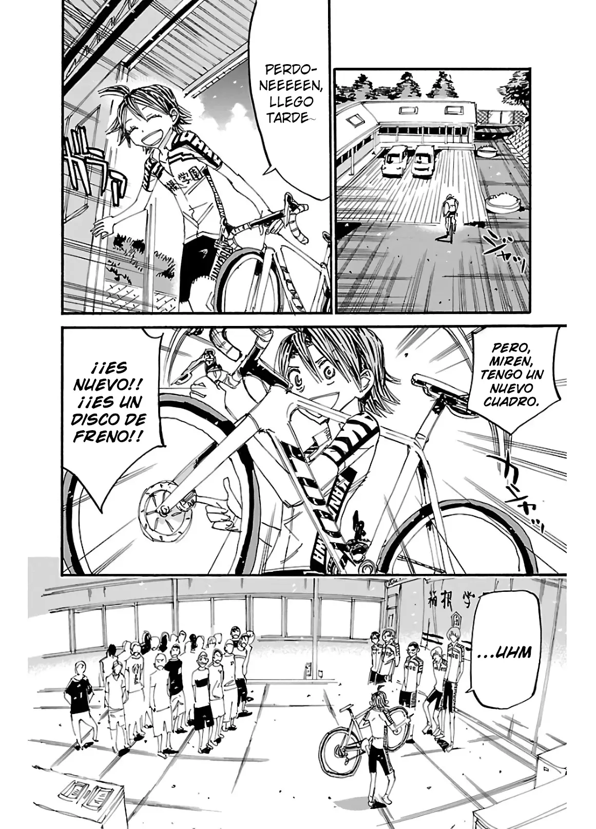 Yowamushi Pedal Capitulo 604: Un rayo de luz. página 25