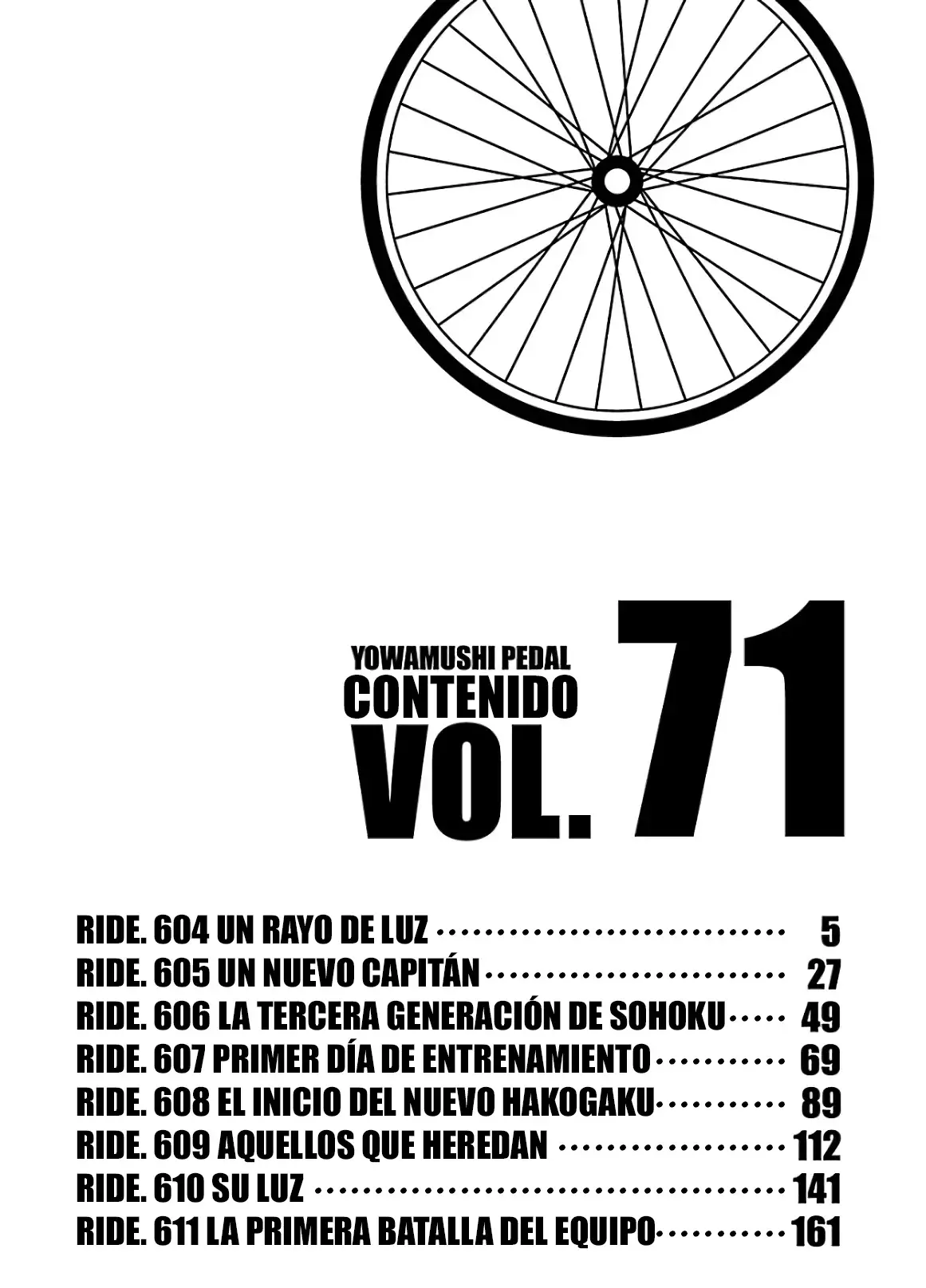 Yowamushi Pedal Capitulo 604: Un rayo de luz. página 7