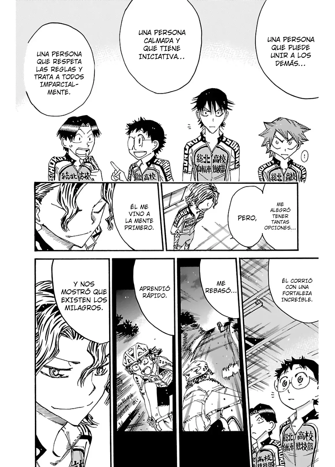 Yowamushi Pedal Capitulo 605: Un nuevo capitán página 14