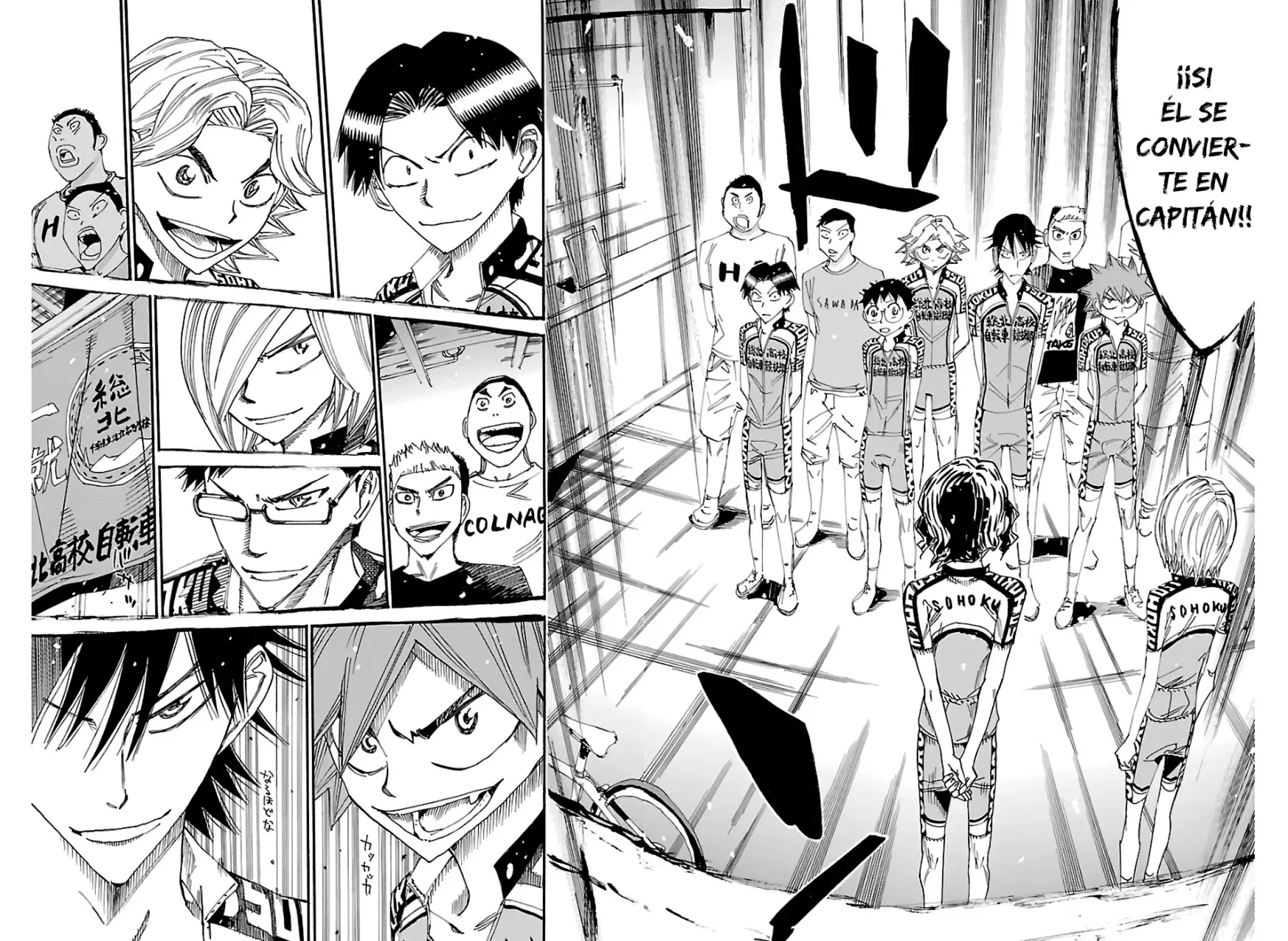 Yowamushi Pedal Capitulo 605: Un nuevo capitán página 16