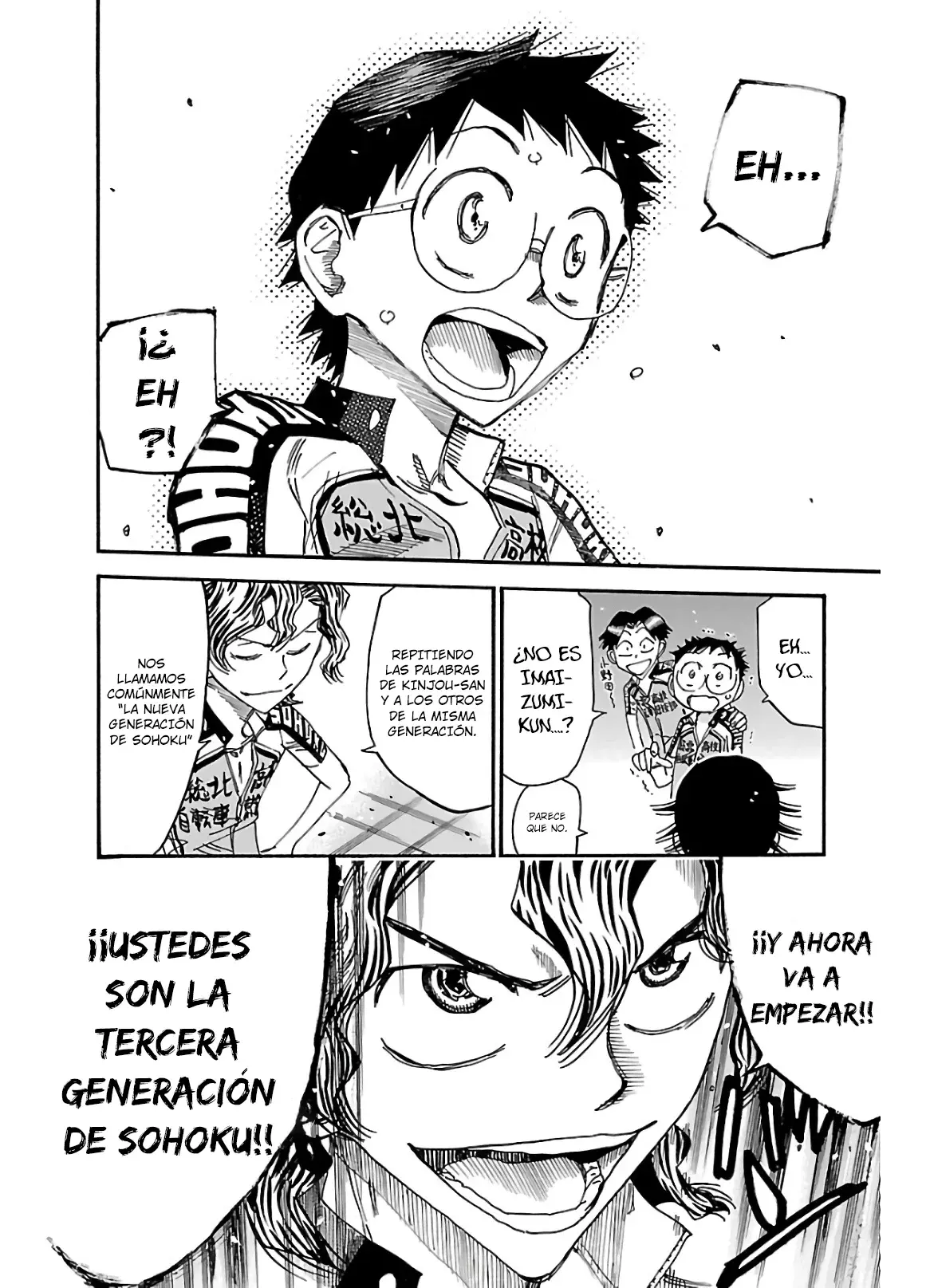 Yowamushi Pedal Capitulo 605: Un nuevo capitán página 18