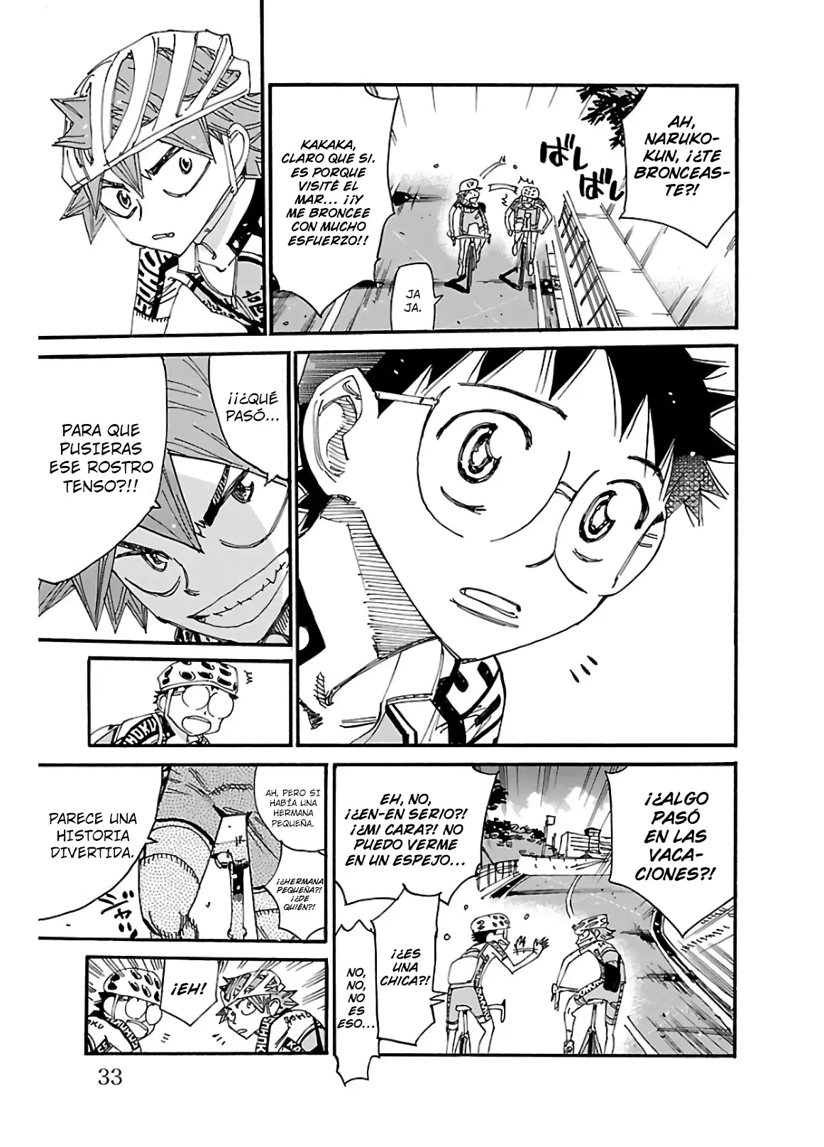 Yowamushi Pedal Capitulo 605: Un nuevo capitán página 7