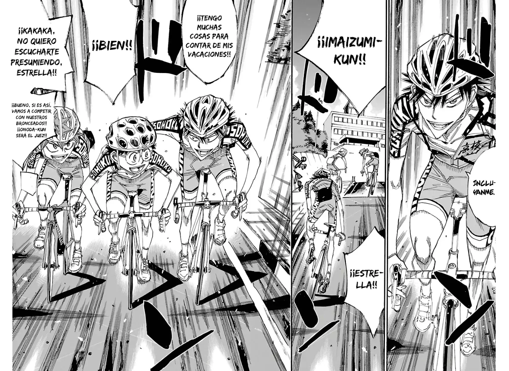 Yowamushi Pedal Capitulo 605: Un nuevo capitán página 8