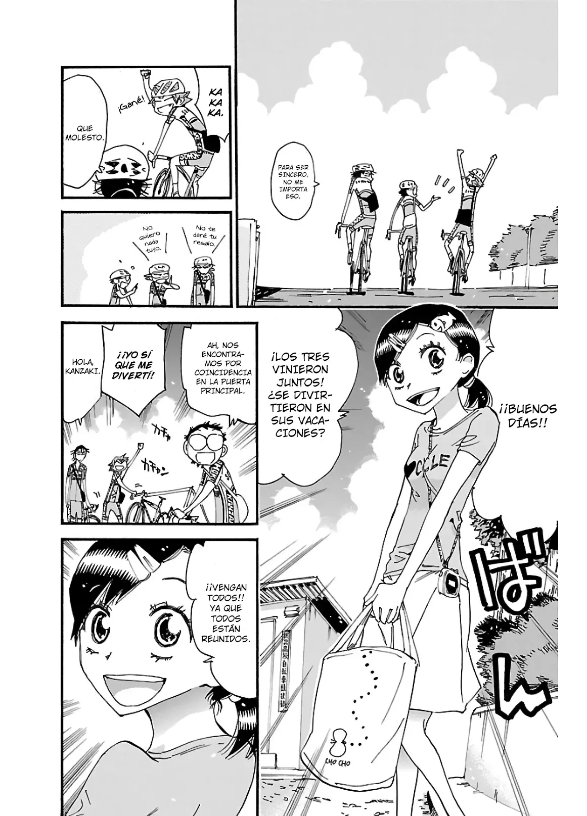 Yowamushi Pedal Capitulo 605: Un nuevo capitán página 9