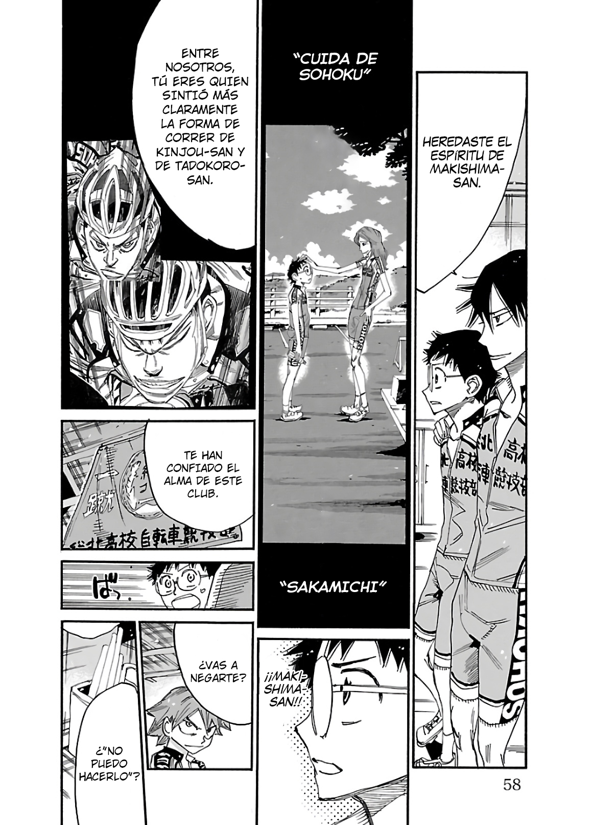 Yowamushi Pedal Capitulo 606 página 10