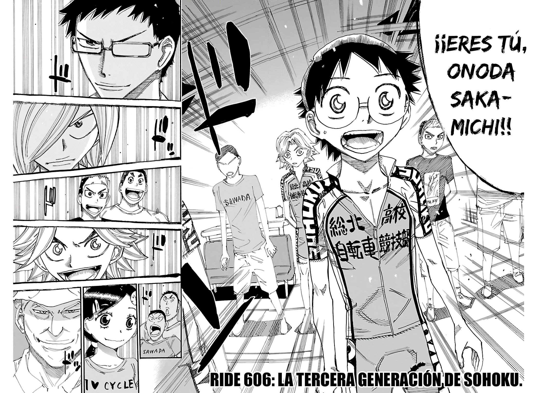 Yowamushi Pedal Capitulo 606 página 3