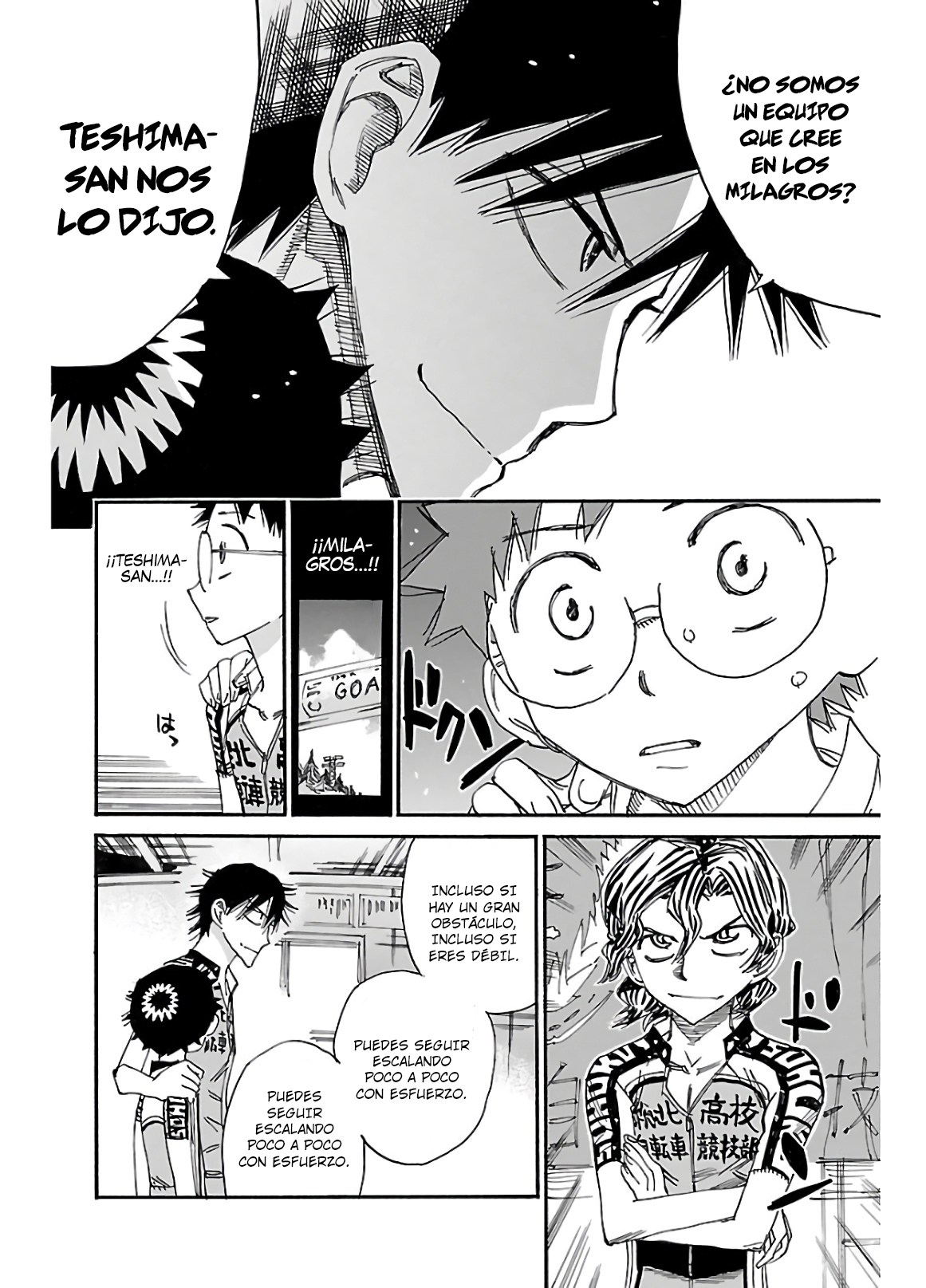 Yowamushi Pedal Capitulo 606 página 8