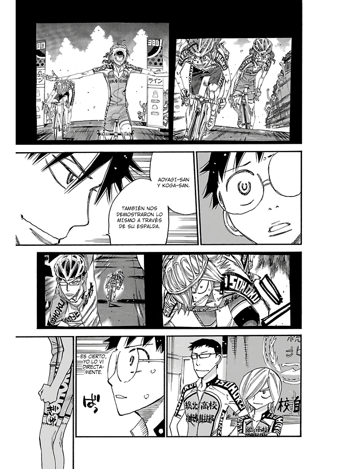 Yowamushi Pedal Capitulo 606 página 9