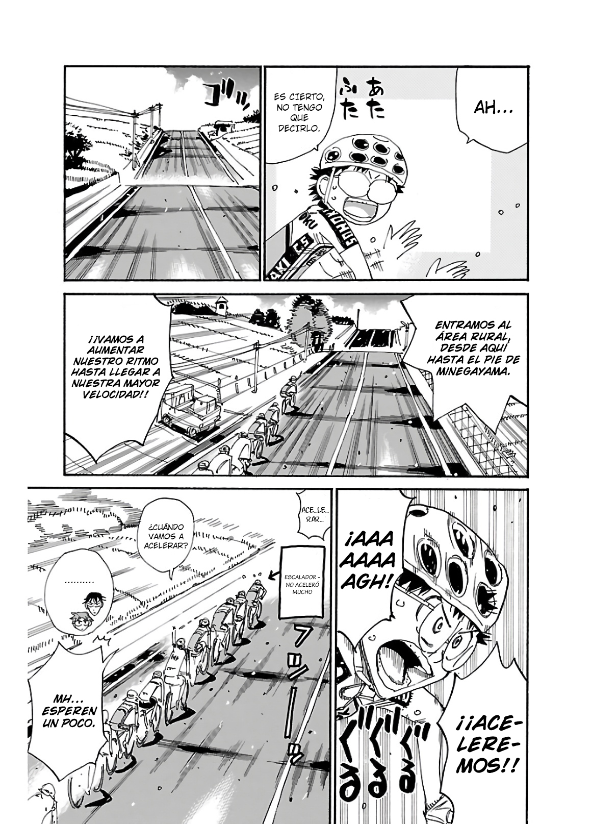 Yowamushi Pedal Capitulo 607 página 7