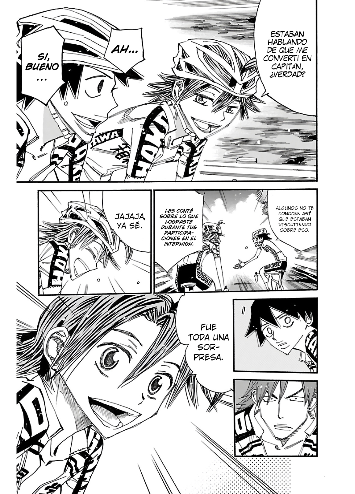 Yowamushi Pedal Capitulo 608 página 14