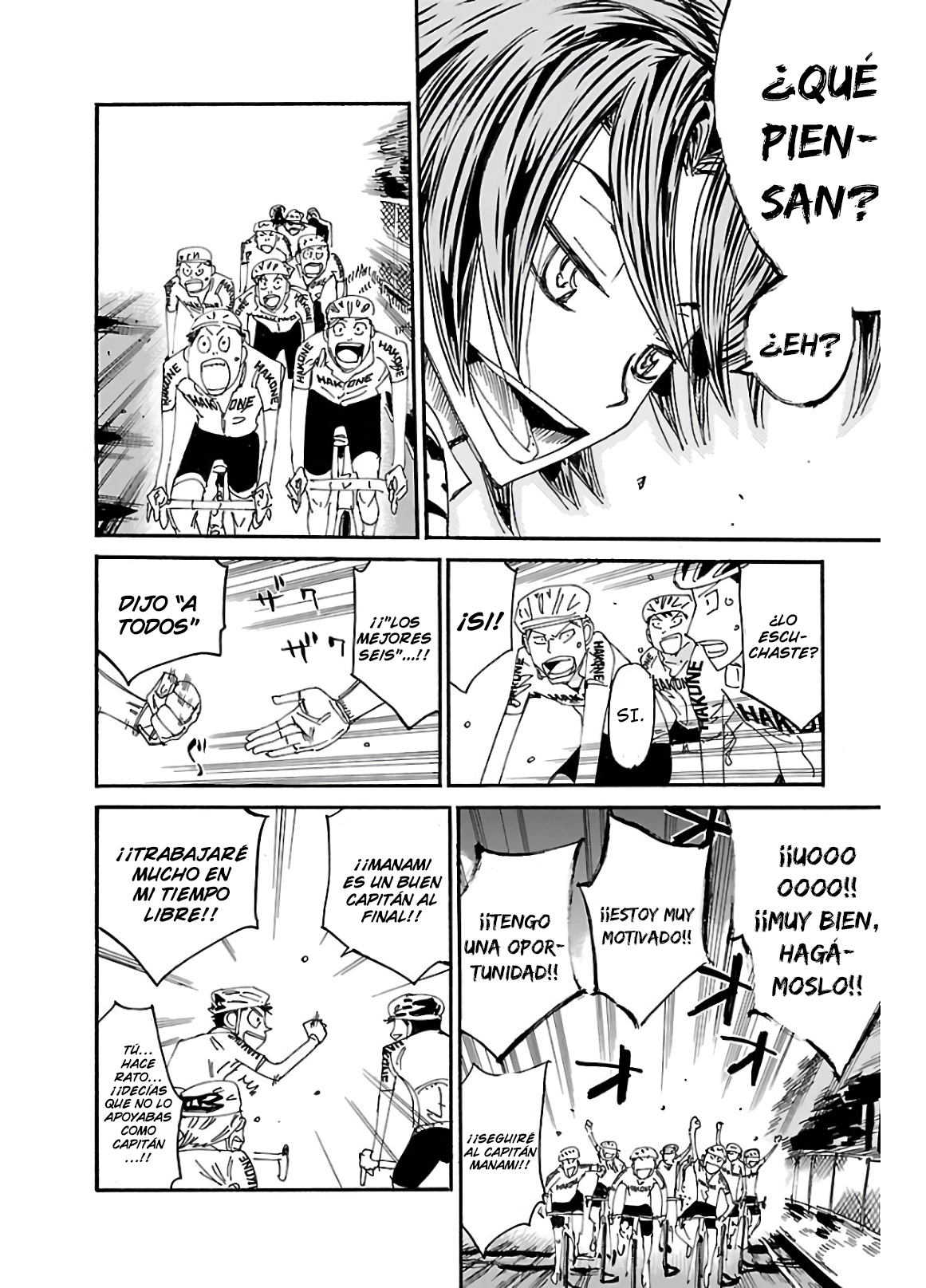 Yowamushi Pedal Capitulo 608 página 18
