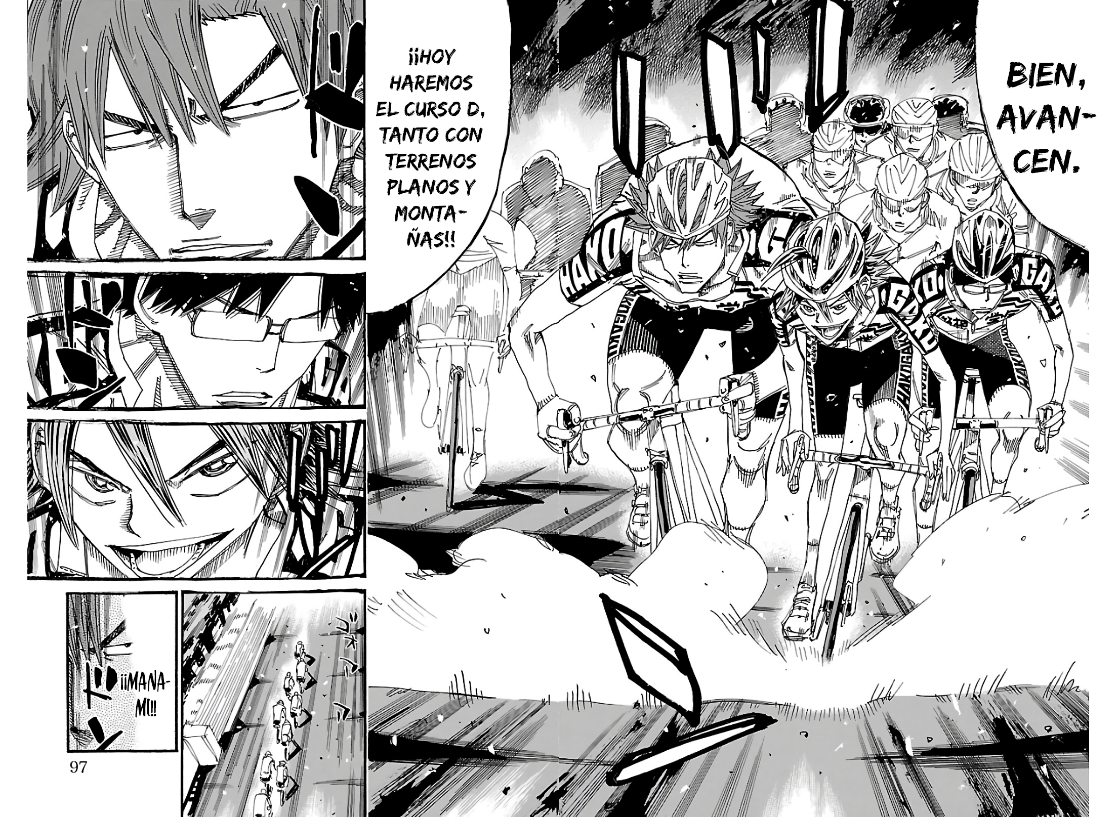Yowamushi Pedal Capitulo 608 página 8