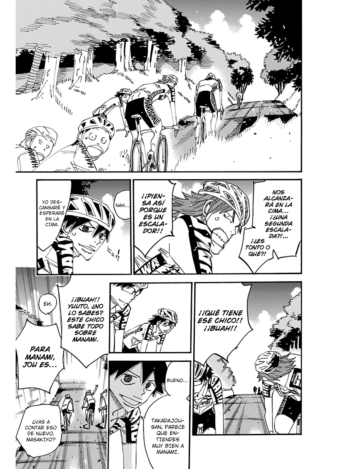 Yowamushi Pedal Capitulo 609 página 10