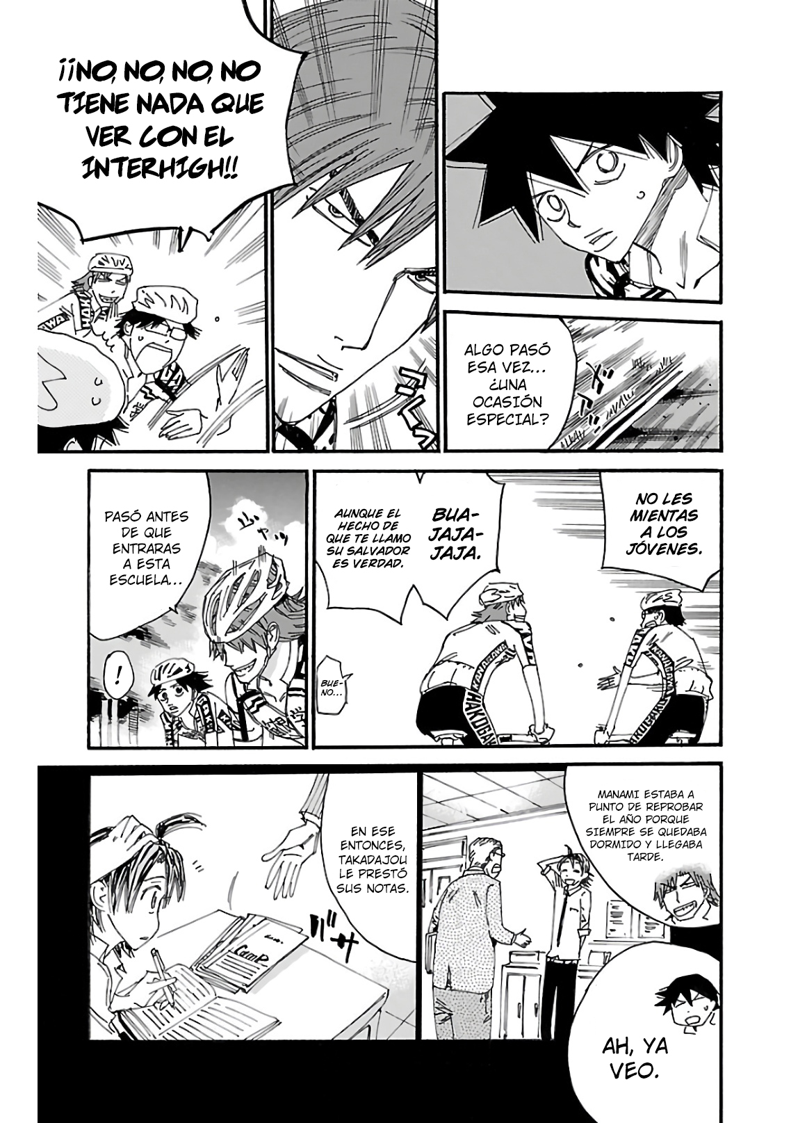 Yowamushi Pedal Capitulo 609 página 12