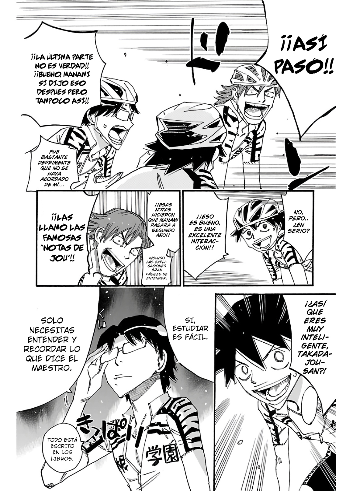 Yowamushi Pedal Capitulo 609 página 15