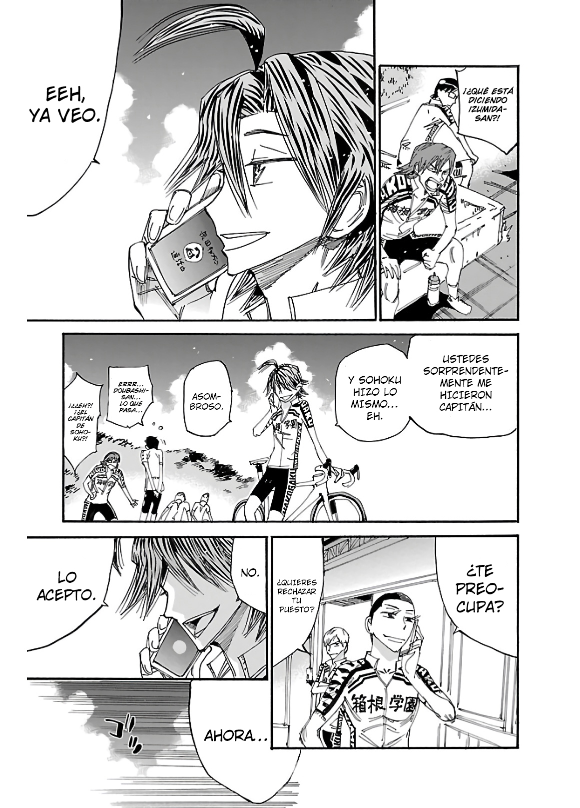Yowamushi Pedal Capitulo 609 página 22