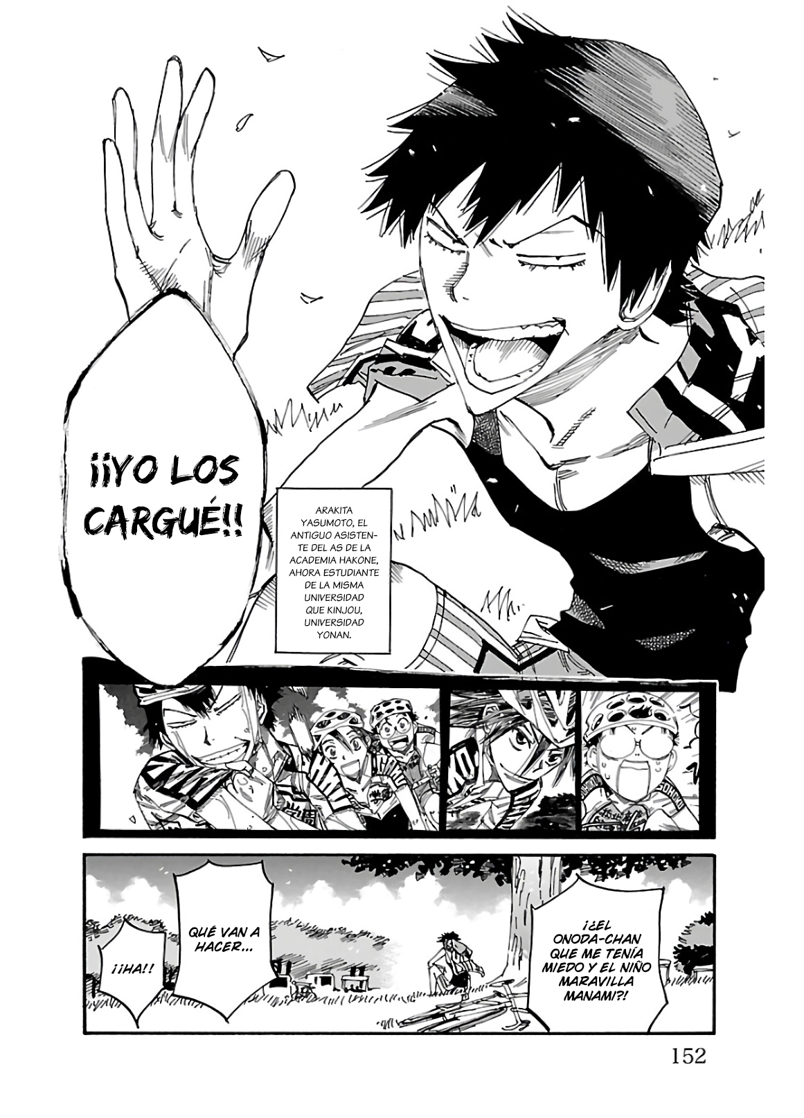 Yowamushi Pedal Capitulo 610 página 12