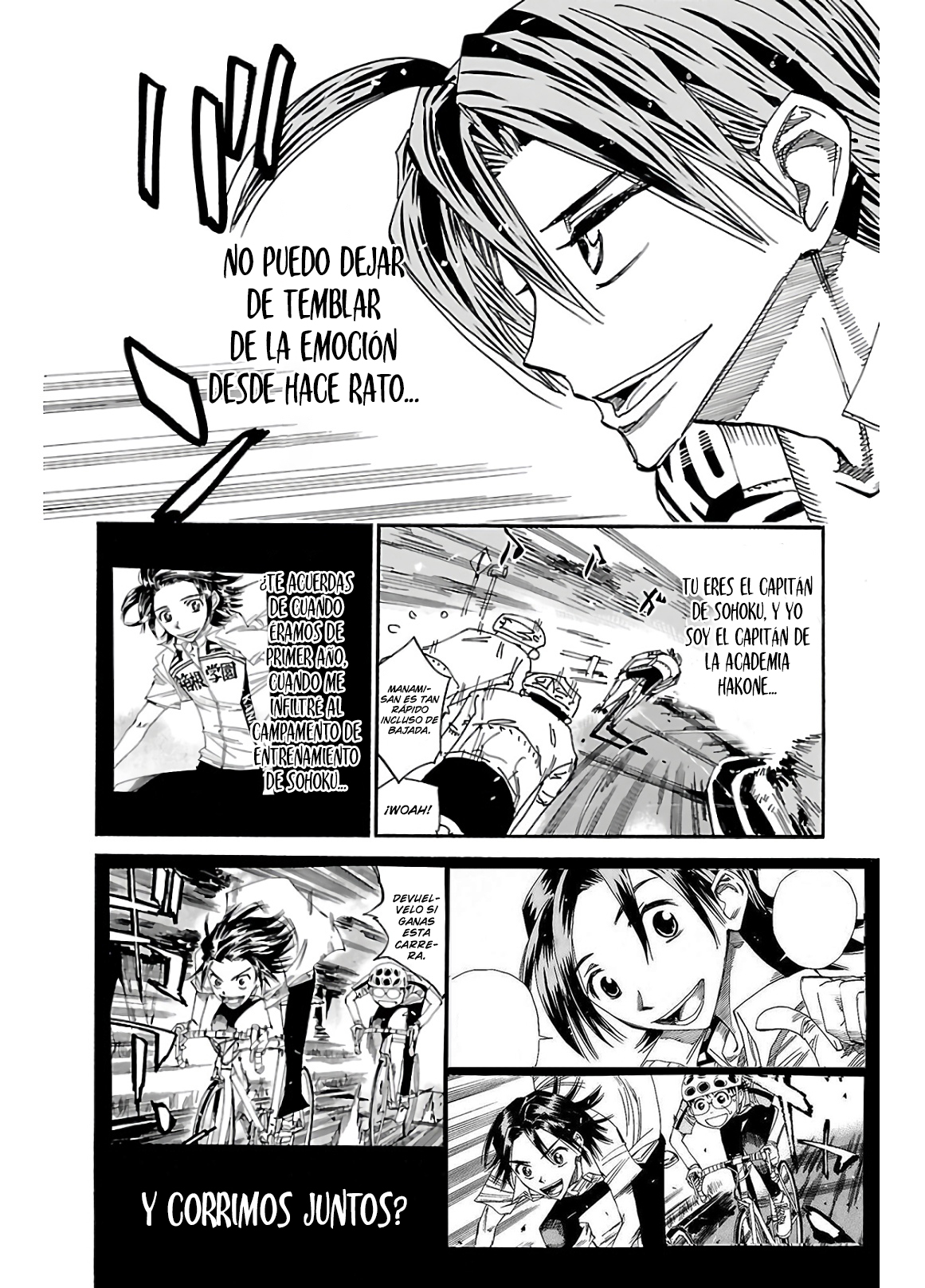 Yowamushi Pedal Capitulo 610 página 14