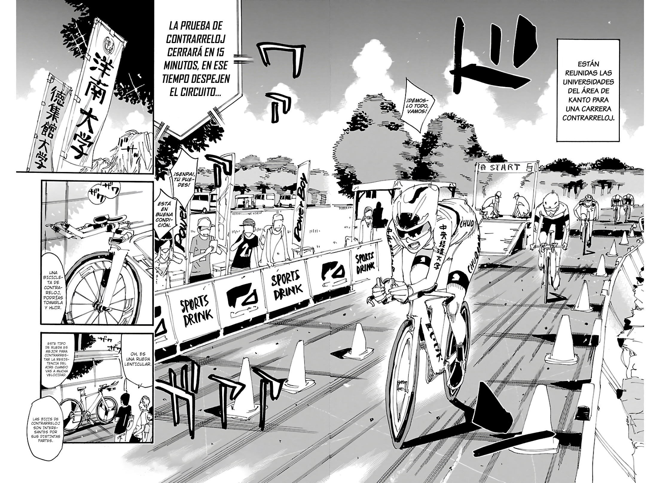 Yowamushi Pedal Capitulo 610 página 4