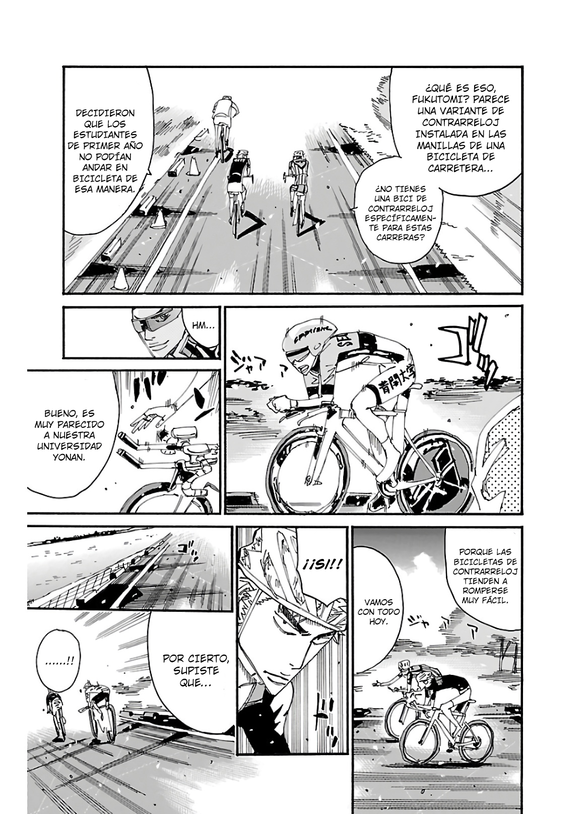 Yowamushi Pedal Capitulo 610 página 7