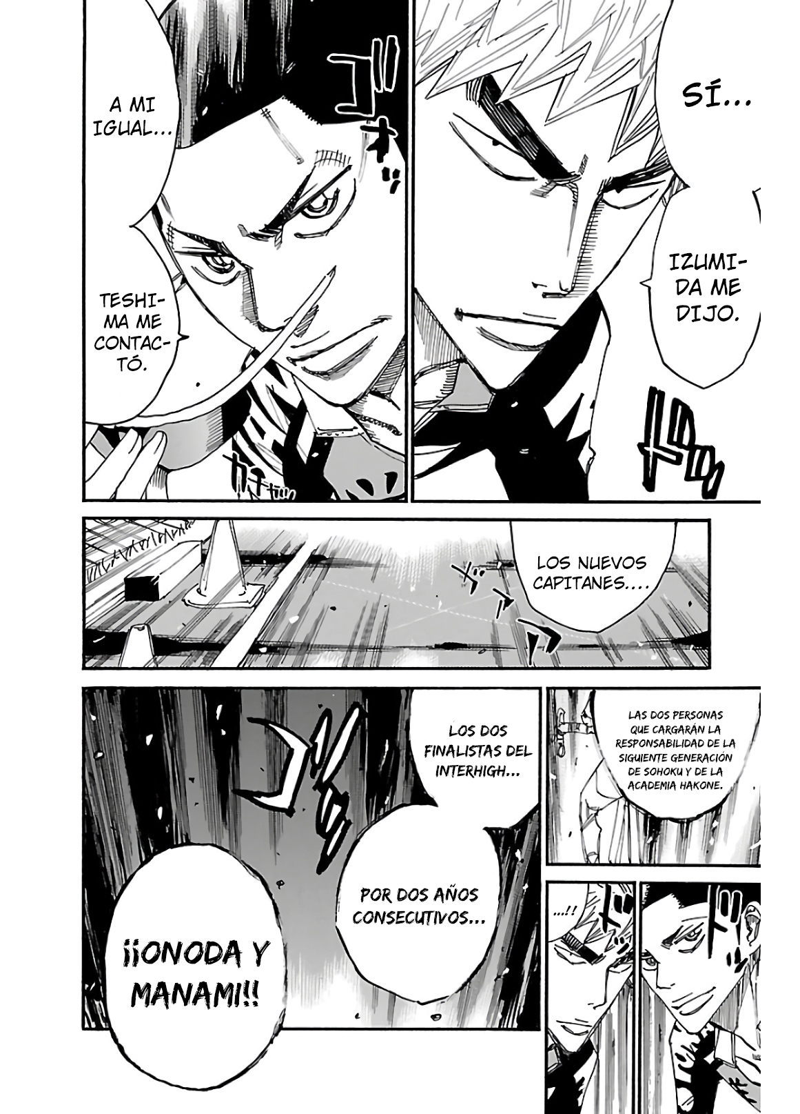 Yowamushi Pedal Capitulo 610 página 8